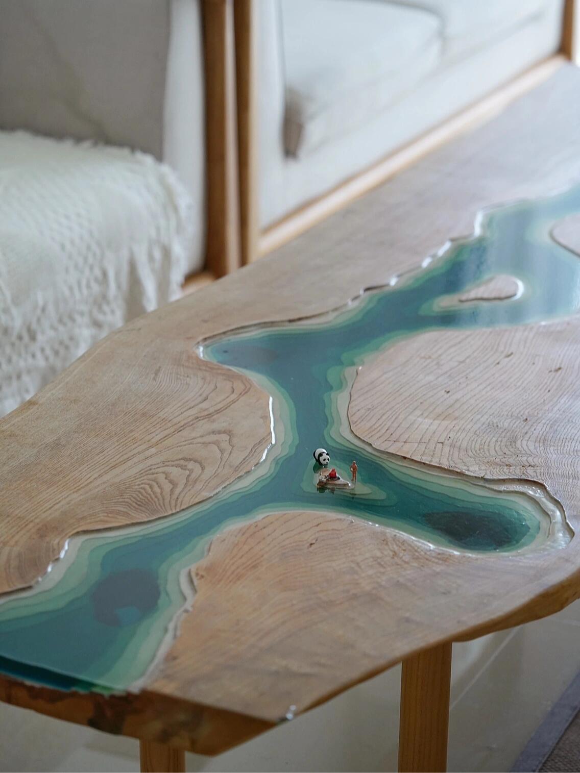 Embrace Nature with the River Dining Table: A Masterpiece for Your Home