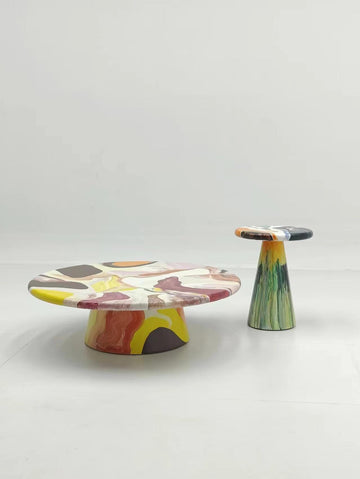 Explore colorful coffee table combinations: Artistic touches for the modern home