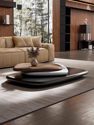 How to enhance the fashion sense of the living room through the retro coffee table? -- The perfect fusion of modern design and classic elements