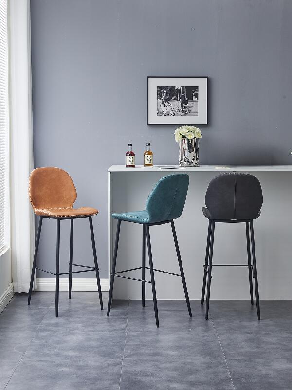 Elevate Your Space with Chic Upholstered Bar Chairs