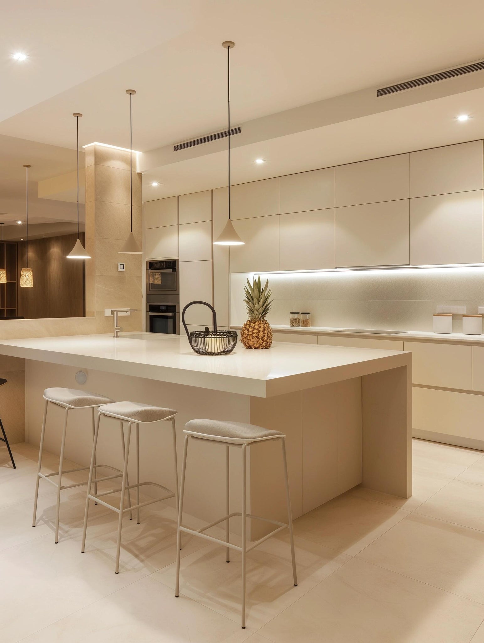 Create a modern minimalist kitchen: the perfect combination of practicality and beauty