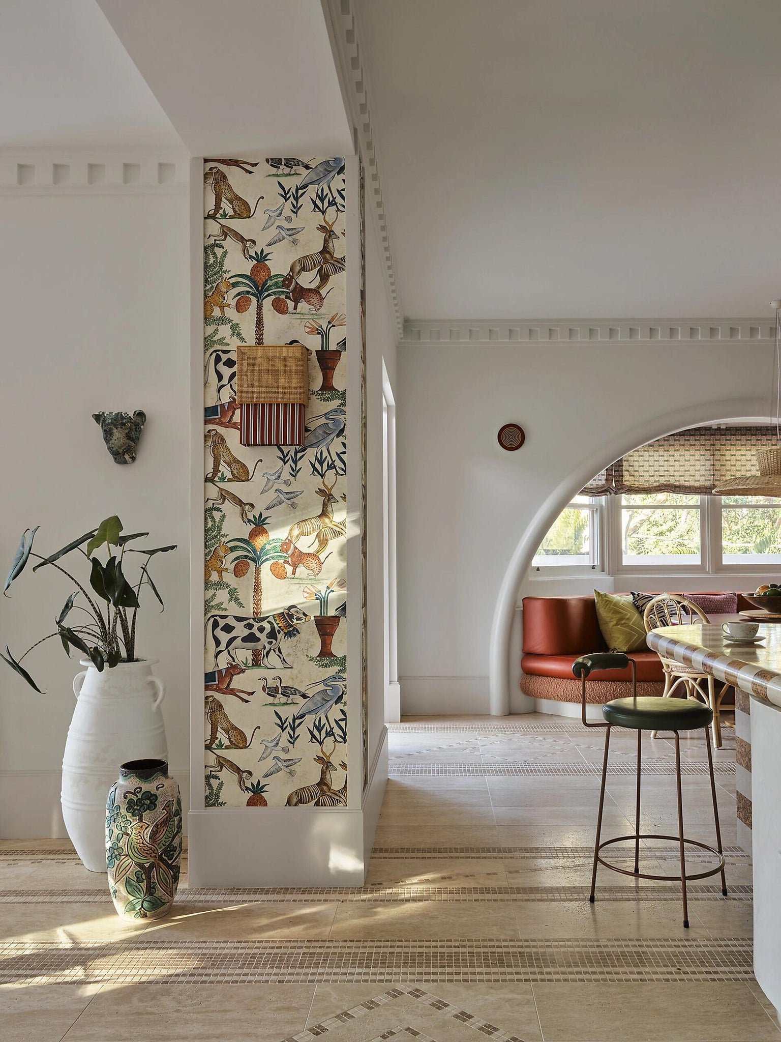 Aesthetic Elevation: Where Spanish Mission Meets Moroccan Riad Charm