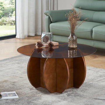 Pumpkin Coffee Table: A Stunning Fusion of Elegance and Functionality