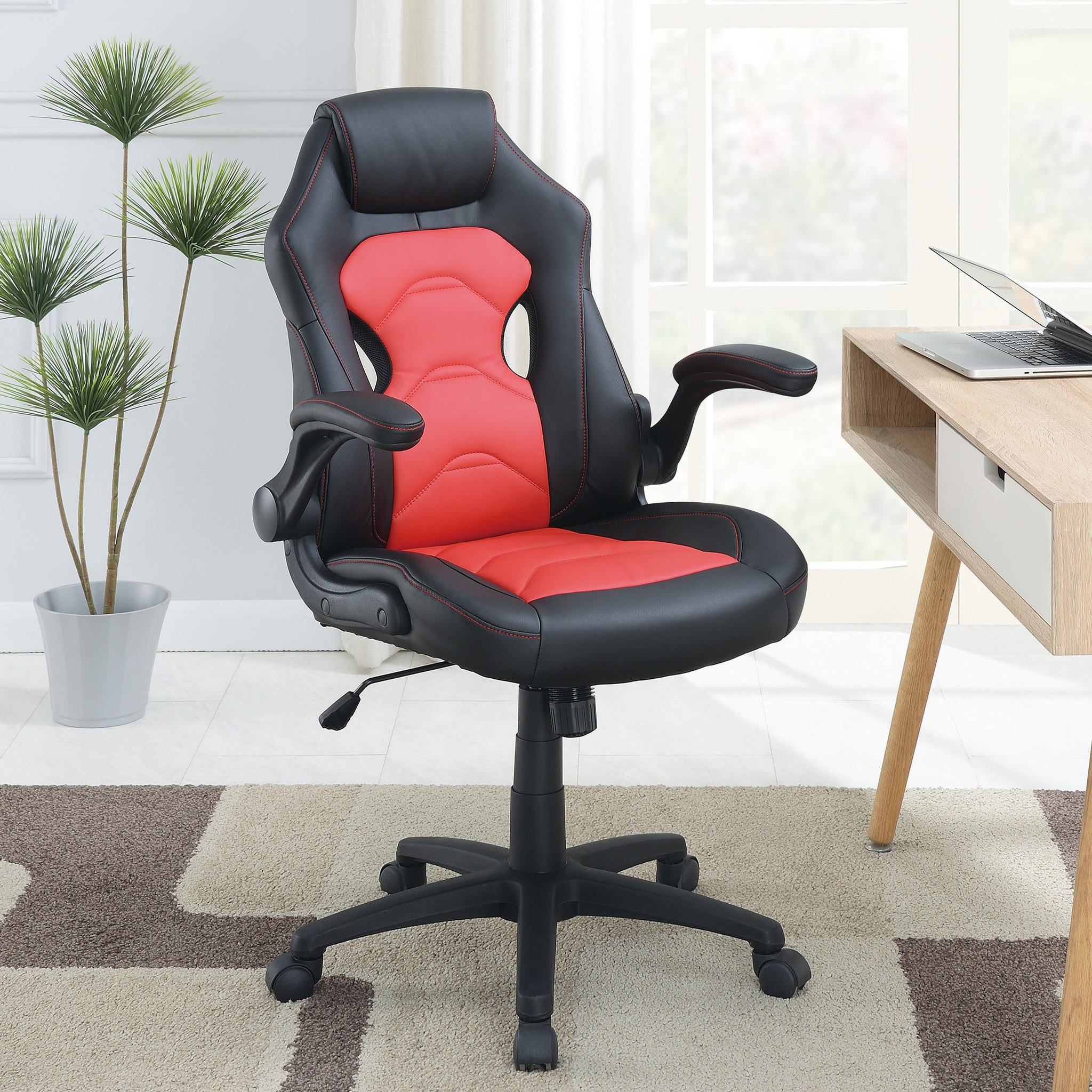 Adjustable Height Swivel Executive Computer Chair