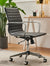 Leather Home Office Desk Chair with Adjustable