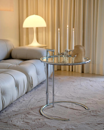 Stainless Steel Lifted Sofa Corner Side Table