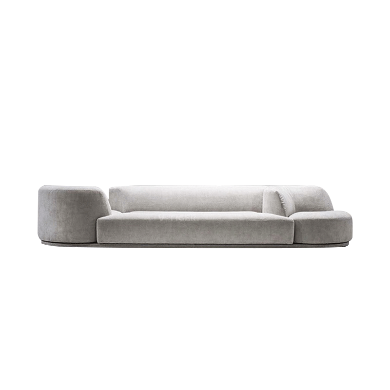 High End Modern Fabric Bordone Sectional Sofa