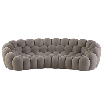 BUBBLE CURVED 3 SEATER SOFA