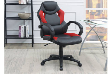 Upholstered Cushioned Comfort Office Chair