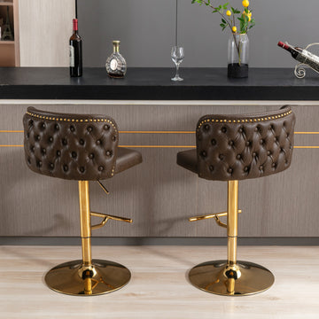 Modern PU Upholstered Bar Stools