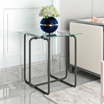 Modern Tempered Glass Coffee Table