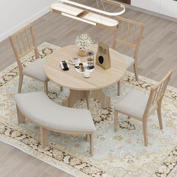 44" Round Dining Table Set