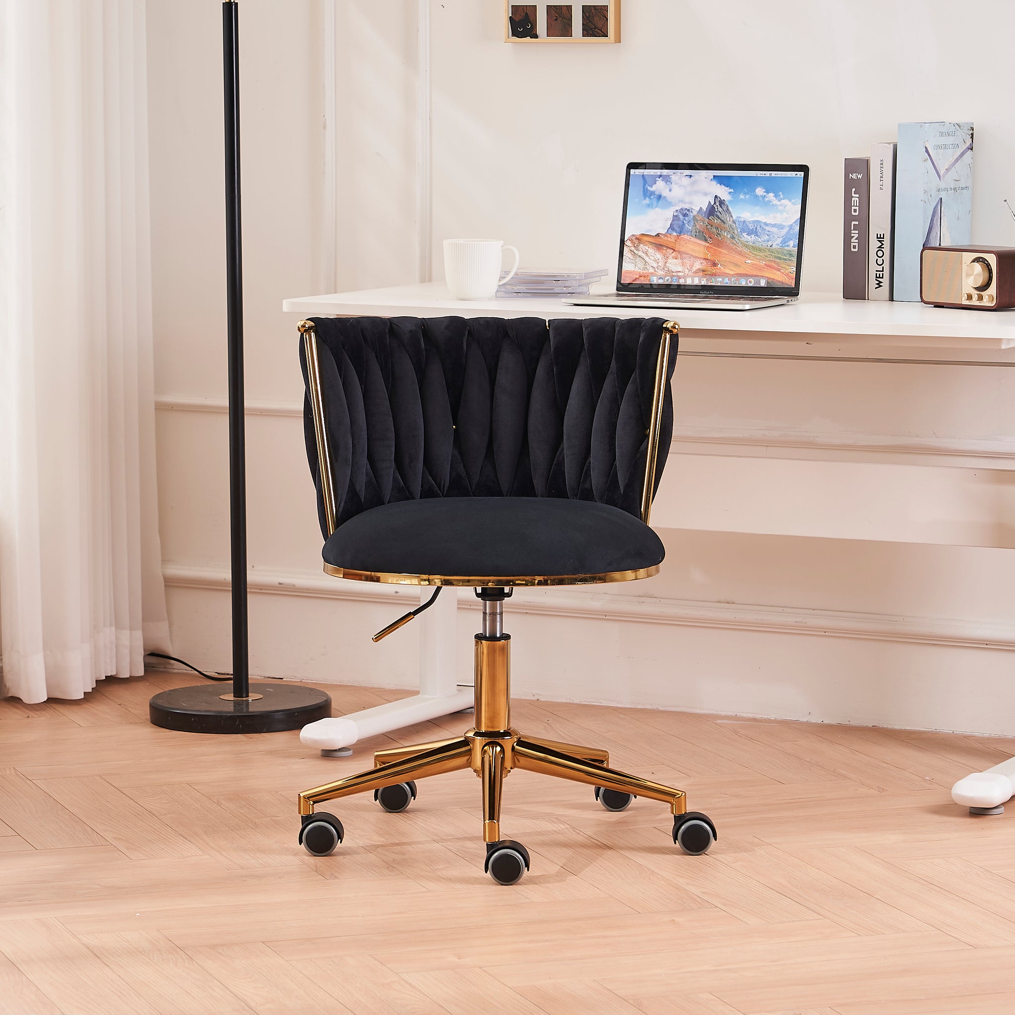 Upholstered Home Office Desk Chairs