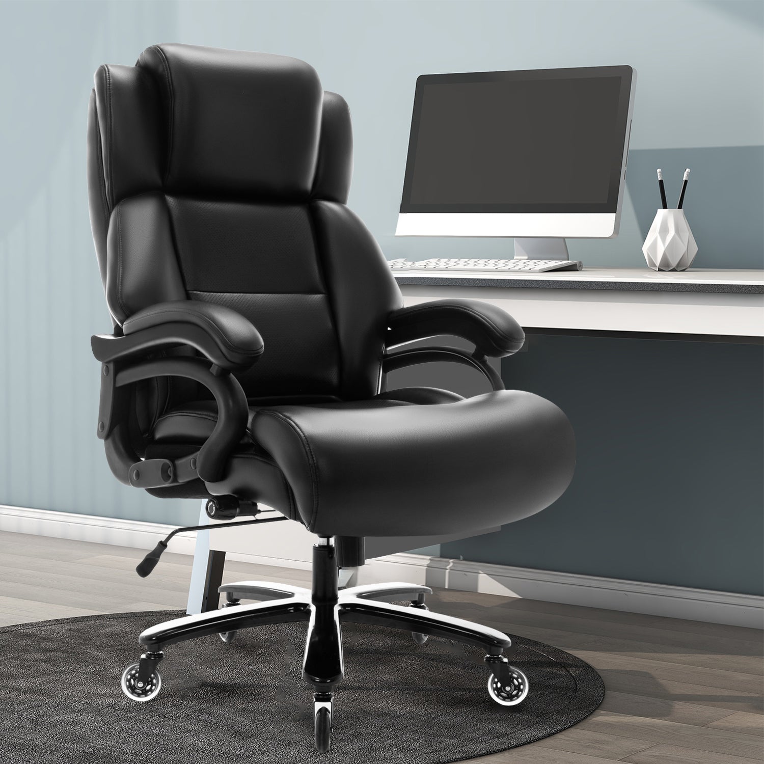 High Back Large Executive Computer Desk Swivel Chair