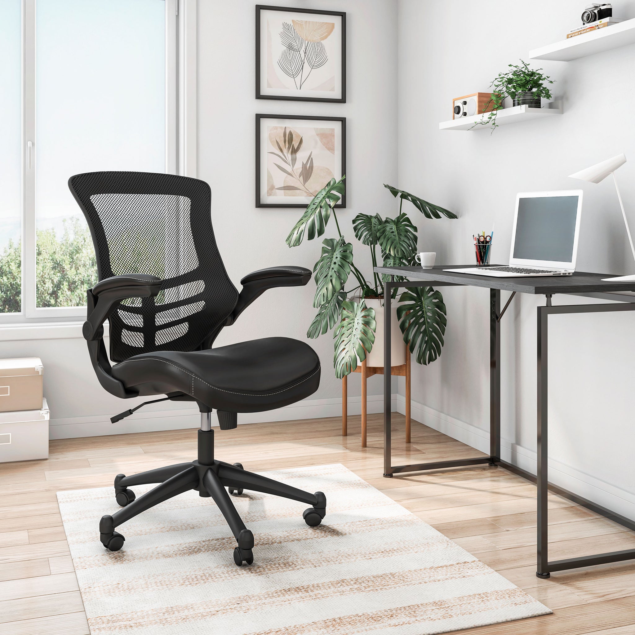 Stylish Mid-Back Mesh Office Chair