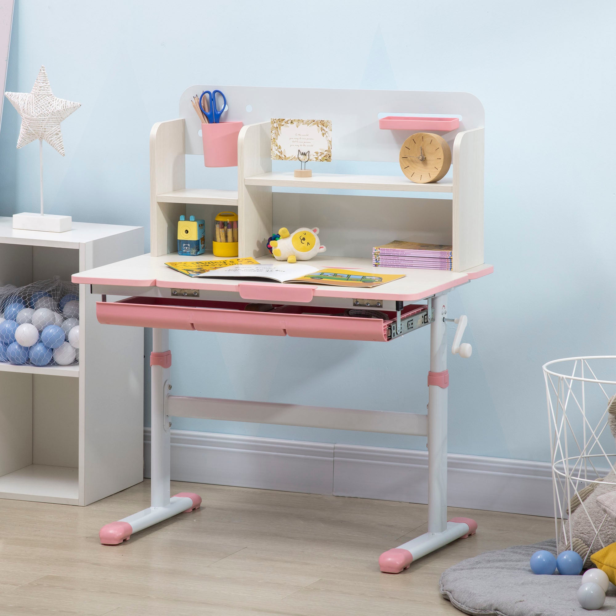 Wooden Kids Study Desk