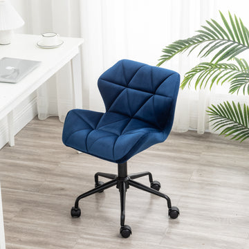 Tufted Adjustable Swivel Office Chair