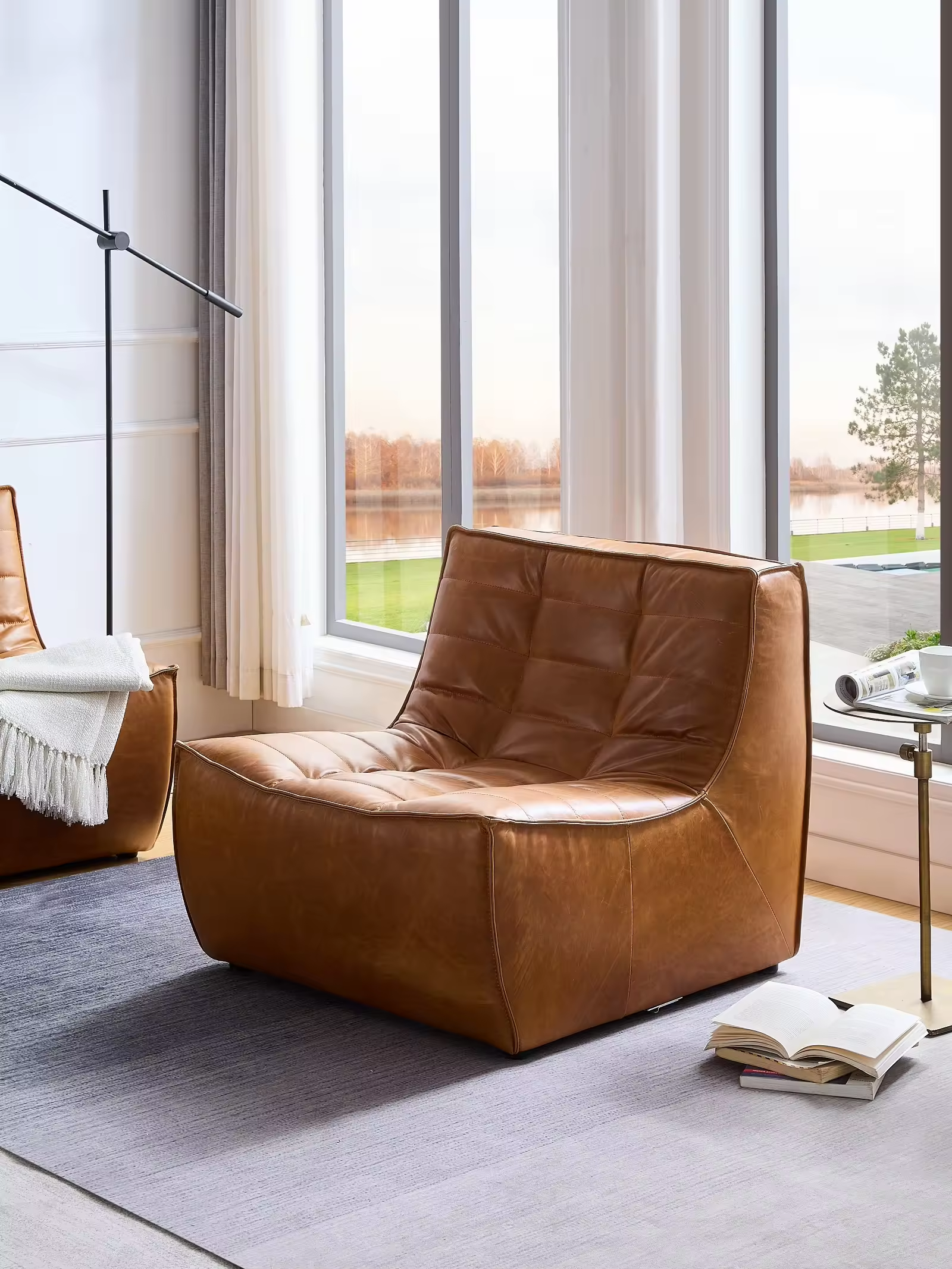 Best Quality Upholster PU sofa — Planner 5D