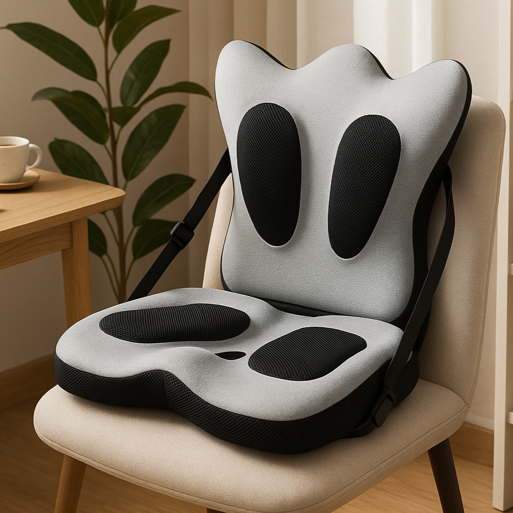 Doctor-Developed Back Seat Cushion for Chairs