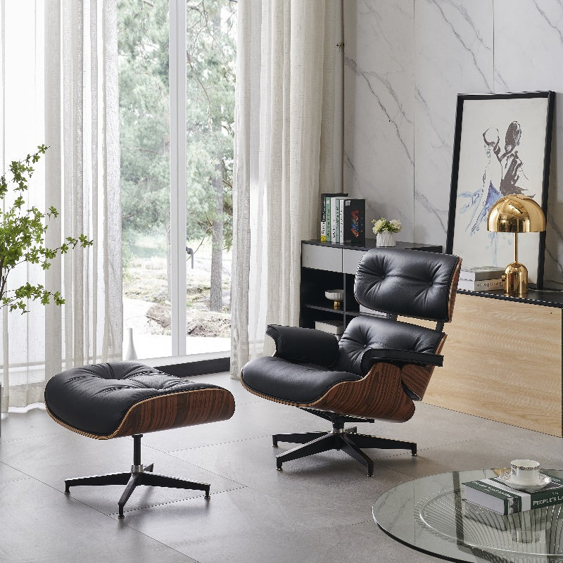 Modern Luxury Leather Chaise Lounge Chairs