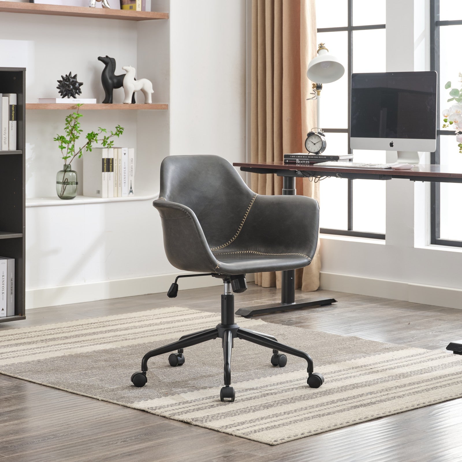 Rolling Swivel Height Adjustable Ergonomic Chair