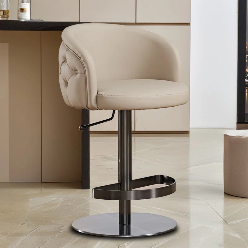 Adjustable Height Short Counter Stool