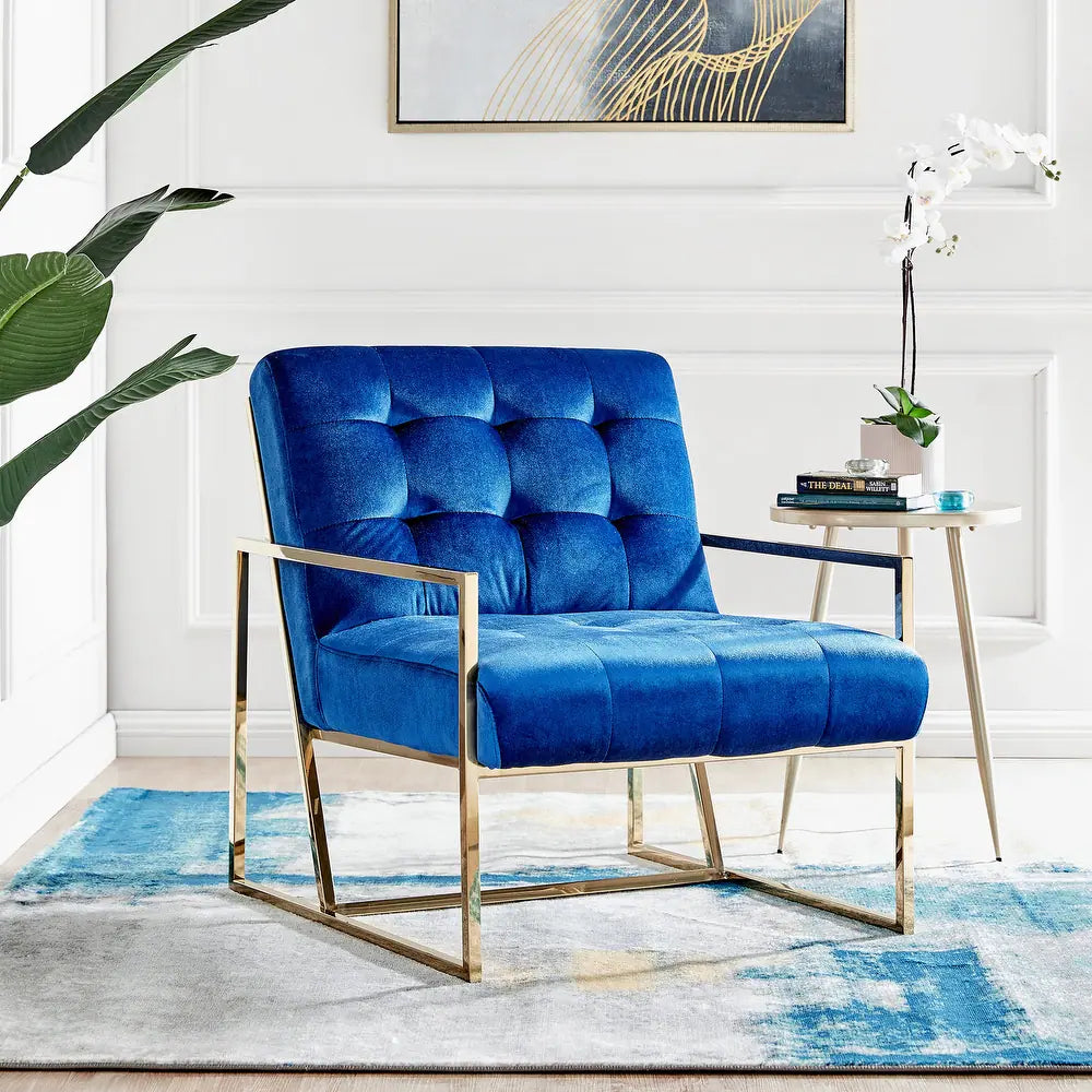 Velvet Leisure Chair